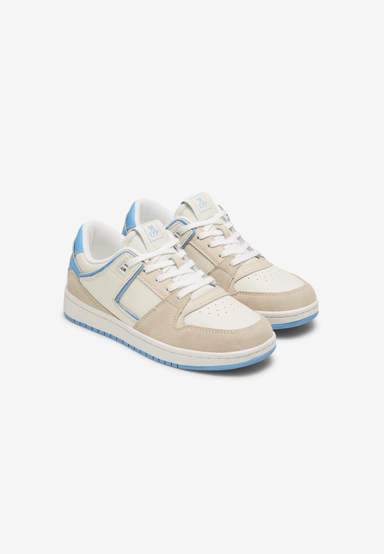 Marc O'Polo Mit Spannenden Akzenten - Sneakers Laag - Offwhite/Light Blue 8 Marc O'Polo Mit Spannenden Akzenten - Sneakers Laag - Offwhite/Light Blue - Afbeelding 6