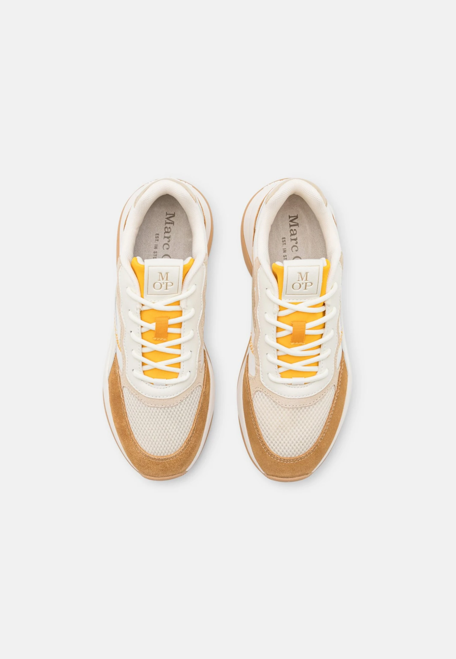 Marc O'Polo Mika- Sneakers Laag - Dark Sand/Gold 8 Marc O'Polo Mika- Sneakers Laag - Dark Sand/Gold - Afbeelding 6