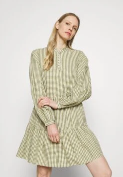 Marc O'Polo DENIM Dress Wide Sleeves - Jurk - Multi/Fresh