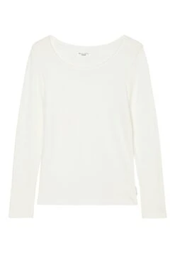 Marc O'Polo DENIM Longsleeve Crewneck Dropneedle Structure Circularity - Longsleeve - Egg White -Marc O'Polo 3e26f4985373420bb8bb0e2d996cb101