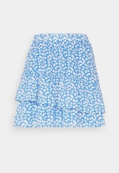 Marc O'Polo DENIM Skirt Elastic Waist Gathering Ruffle - Minirok - Multi/Mediterranean Blue -Marc O'Polo 3e69fe0814404a45adaa9e2b56e68d66