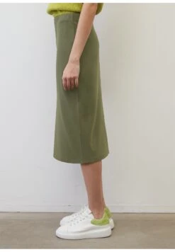 Marc O'Polo Midi Slim Aus Stretchigem Interlock - Kokerrok - Wild Olive -Marc O'Polo 3e6ab574bdb040e4af29c8087c462e05