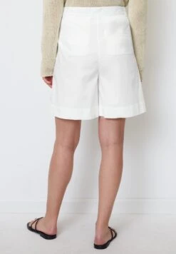 Marc O'Polo Mit Gürtel- Shorts - White -Marc O'Polo 40ce361b29544c57952356092edae950