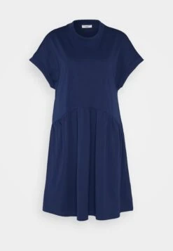 Marc O'Polo DENIM Dress T Shirt Style Heavy Ruffles - Jerseyjurk - Admiral -Marc O'Polo 40d2983c896143798379e720c9e20147