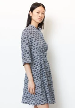 Marc O'Polo Kurzes Mit Silky Touch Aus Softem - Blousejurk - Multi 12 Marc O'Polo Kurzes Mit Silky Touch Aus Softem - Blousejurk - Multi -Marc O'Polo 4141ce13ff2347479ebe059c21fc6797