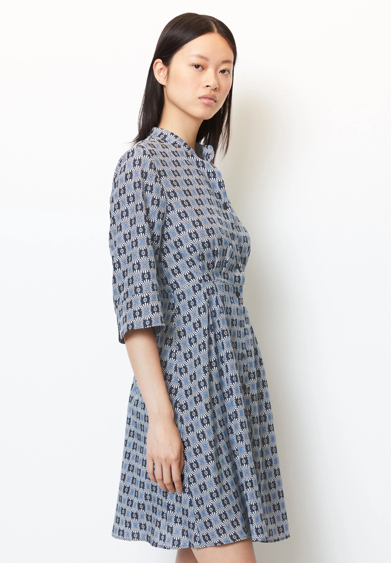 Marc O'Polo Kurzes Mit Silky Touch Aus Softem - Blousejurk - Multi 7 Marc O'Polo Kurzes Mit Silky Touch Aus Softem - Blousejurk - Multi - Afbeelding 5