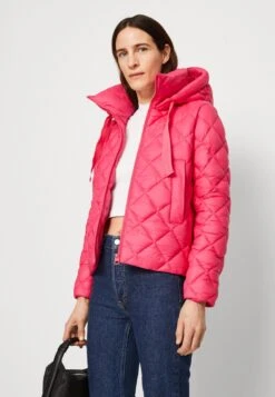 Marc O'Polo Jacket Fixed Hood With Welt Pockets - Jas - Dahlia Pink -Marc O'Polo 41acca357c1b42ebb0712bf3b198dcb9