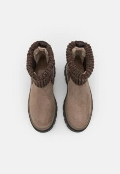 Marc O'Polo Petra - Enkellaarsjes Met Plateauzool - Taupe -Marc O'Polo 43a649361bc6440d98897828cf63b7f2