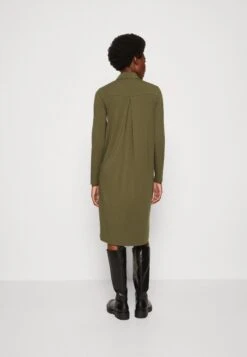 Marc O'Polo Dress Long Sleeve Collar Button Placket - Jerseyjurk - Wild Olive -Marc O'Polo 43a99290821d40eb93a60839abc6c633