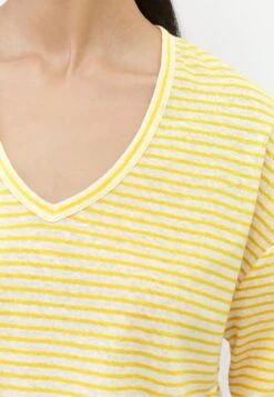 Marc O'Polo Aus Hanf Qualität - T-Shirt Print - Lemon Curry -Marc O'Polo 43f571f931df4a85b7112b6816ca140c