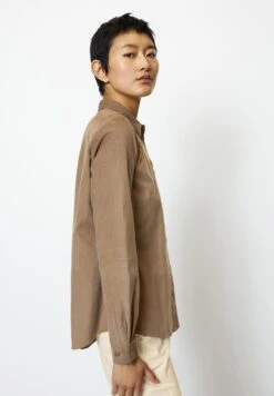 Marc O'Polo Langarm - Overhemdblouse - Brown Sugar -Marc O'Polo 4a4cc37c42ac48eaa4b0ad9a10352776