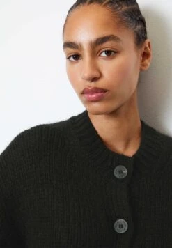 Marc O'Polo DENIM Long Sleeve - Vest - Black -Marc O'Polo 4b59b75943eb4707b2031261f5e32bc8