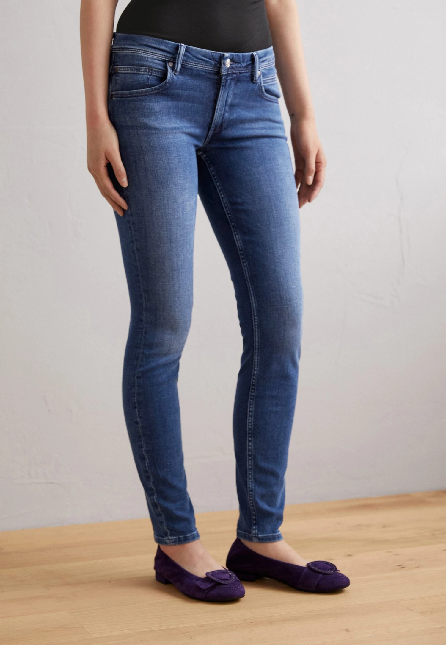 Marc O'Polo DENIM Trouser, Regular Waist Slim Leg Regular Length - Jeans Skinny Fit - Multi/Blackish Dark Blue 3 Marc O'Polo DENIM Trouser, Regular Waist Slim Leg Regular Length - Jeans Skinny Fit - Multi/Blackish Dark Blue