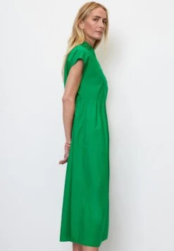 Marc O'Polo Volumen-Aus- Blousejurk - Vivid Green 10 Marc O'Polo Volumen-Aus- Blousejurk - Vivid Green -Marc O'Polo 50a47972e3464bde86e982449d85b662