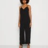 Marc O'Polo Overall Slip Style Cropped V-Neck Spaghetti Straps - Jumpsuit - Black -Marc O'Polo 5254245c51dc4ed08e1d330ea3b75cf2