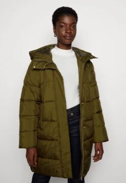 Marc O'Polo DENIM Midi Puffer Jacket With Hood - Winterjas - Burnished Logs -Marc O'Polo 533c4e8631e3431ab1ad1f3440bc269c