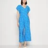 Marc O'Polo DENIM Culotte Length Open Back - Jumpsuit - Multi/Mediterranean Blue -Marc O'Polo 543fdd4d91f24f43adcb1cad4d72b59c