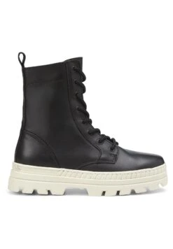 Marc O'Polo Enkellaarsjes Met Plateauzool - Black -Marc O'Polo 581409b1725045eea760889635b16583