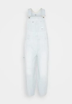 Marc O'Polo DENIM Dungaree Low CrotchBarrel Leg Cropped Length - Tuinbroek - Vintage Light Blue -Marc O'Polo 59fa10caf3ca44a18e5d4d407f807aa1