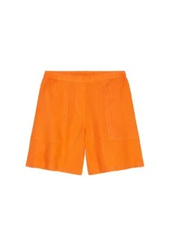 Marc O'Polo High Waistmit Teil-Elastischem Bund - Shorts - Marigold Orange -Marc O'Polo 5a10a87a85d54d588e42ffcf8573669a