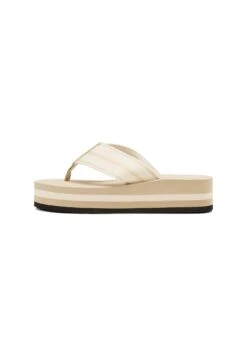 Marc O'Polo Plateau Mit Streifen - Teensandalen - Sand