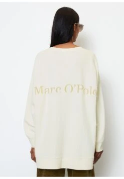 Marc O'Polo Wide Fit Round Neck - Sweater - Creamy White