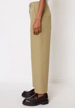 Marc O'Polo Category Wide Leg Cropped - Broek - Stone Hearth -Marc O'Polo 5bdb048aa26946848e13e13656f795d7