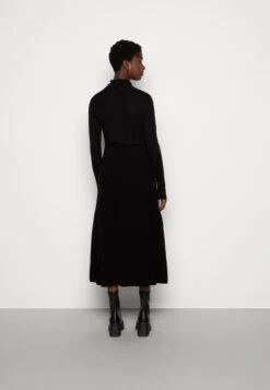 Marc O'Polo Skirt Midi A-Shape - A-Lijn Rok - Black -Marc O'Polo 5c01bd254387478f81cf407e018490b5