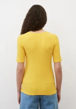 Marc O'Polo DENIM Modern Halfsleeve Square Neckline - T-Shirt Basic - Cream Gold -Marc O'Polo 5ca94f4378564f4faeffe59ebc534f01
