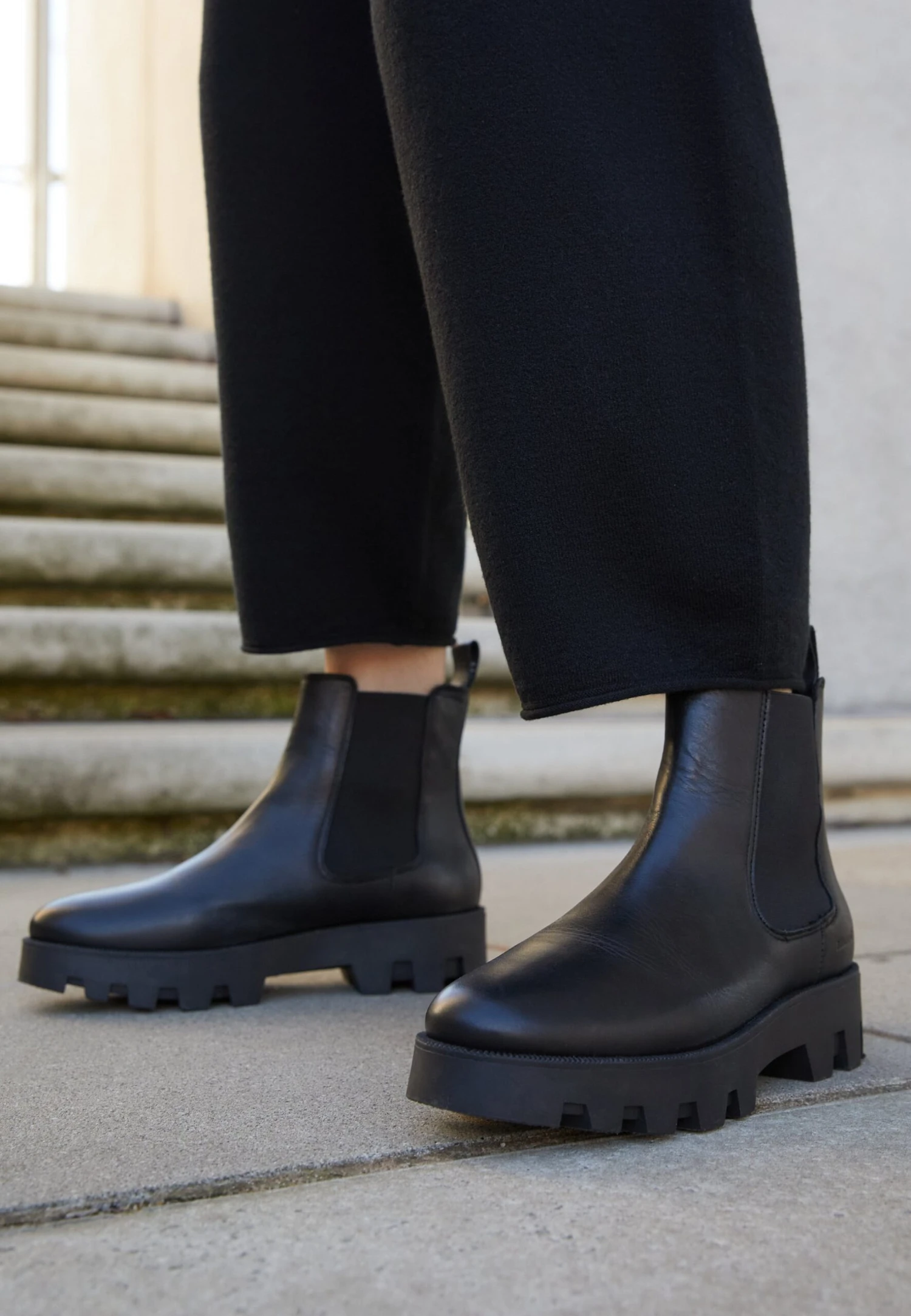 Marc O'Polo Pilar - Enkellaarsjes Met Plateauzool - Black 5 Marc O'Polo Pilar - Enkellaarsjes Met Plateauzool - Black - Afbeelding 3