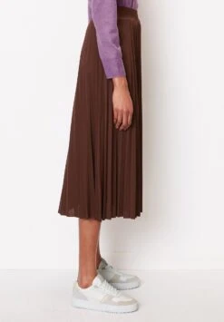 Marc O'Polo Ausgestellter - Aus- A-Lijn Rok - Crimson Brown -Marc O'Polo 61b37edbdbee427aa3f5bed209ccbc23