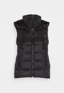 Marc O'Polo Vest Detachable Hood Welt Pockets Side - Bodywarmer - Black -Marc O'Polo 644d1ed3cc60484b98153fe476efcfd1