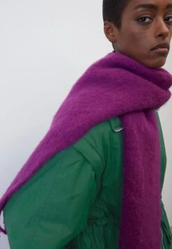 Marc O'Polo Fluffy - Sjaal - Purple Berry