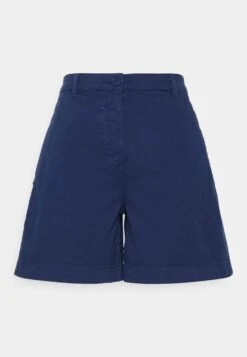 Marc O'Polo Wide Leg Flap Pockets Archive Inspired Details - Shorts - Noble Blue