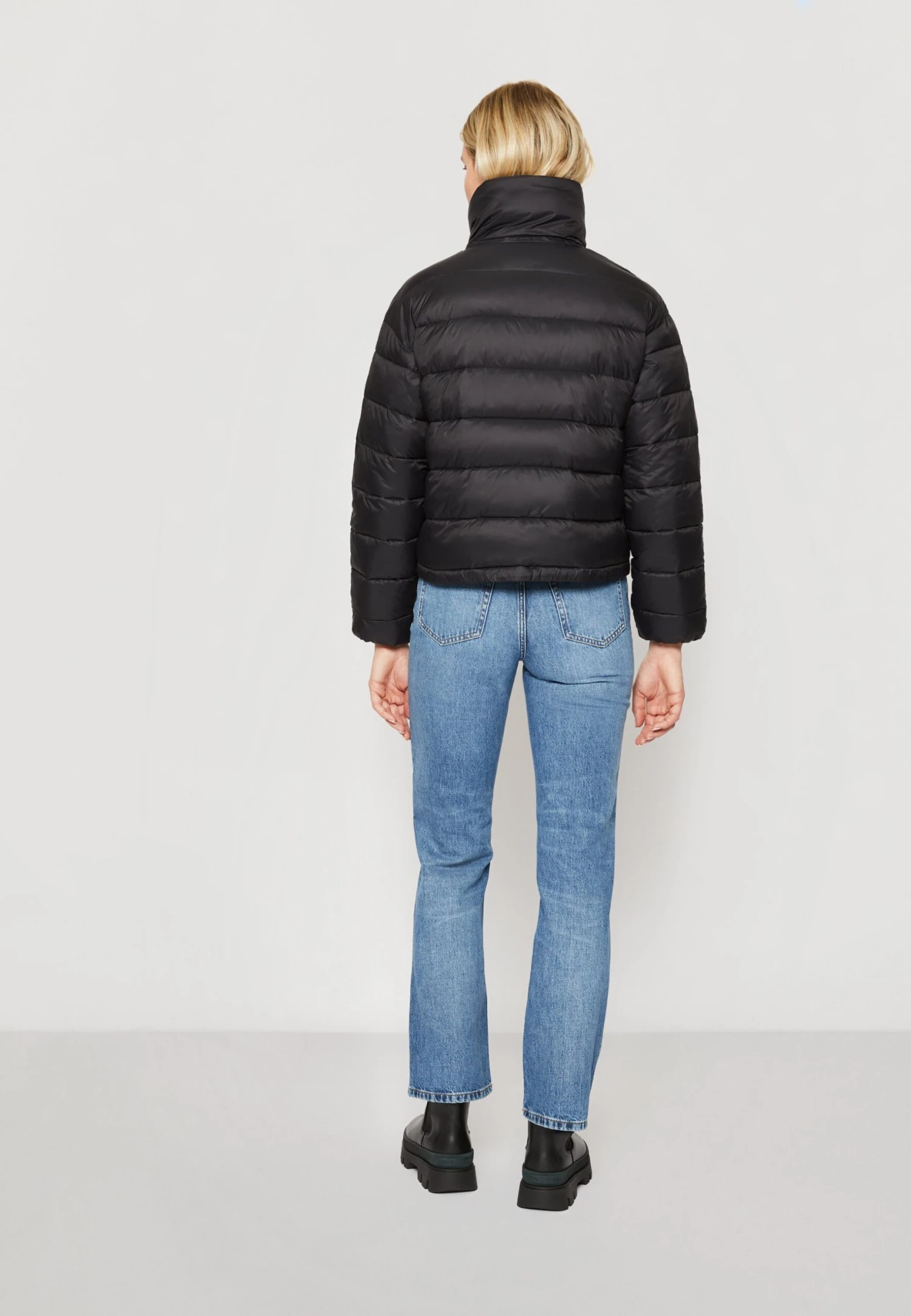 Marc O'Polo Jacket Stand Up Collar Drawstring Hem - Winterjas - Black 6 Marc O'Polo Jacket Stand Up Collar Drawstring Hem - Winterjas - Black - Afbeelding 4