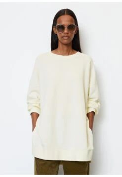 Marc O'Polo Wide Fit Round Neck - Sweater - Creamy White -Marc O'Polo 675e901e1bfa48a6a06c7e191dbc390e