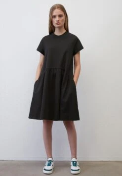 Marc O'Polo DENIM Stil Loose- Jerseyjurk - Black -Marc O'Polo 691dd2f4afbd44b191c71187c55907a0