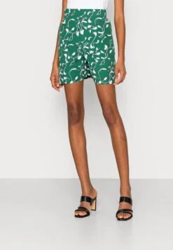 Marc O'Polo DENIM Aop Elastic Waistband Wide Leg - Shorts - White / Tender Buds