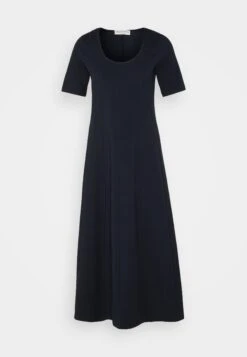 Marc O'Polo Dress Short Sleeve Deep Round Neck - Jerseyjurk - Deep Blue Sea -Marc O'Polo 69a0e66172dd48239b6a21aba384dad5