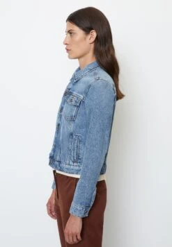 Marc O'Polo Klassische Regular Aus Organic - Spijkerjas - Mid Blue Vintage Wash -Marc O'Polo 6c44db18e47446aa84f209520dd2ece0