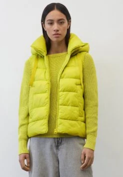Marc O'Polo Regular Mit Recycelten Mat - Bodywarmer - Lime Green