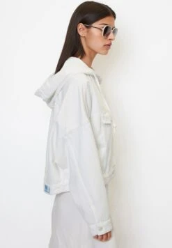 Marc O'Polo DENIM X Kangol Oversize Mit Kapuze- Spijkerjas - Multi Clean Polar White -Marc O'Polo 6df42c85529041bd855323245228814f
