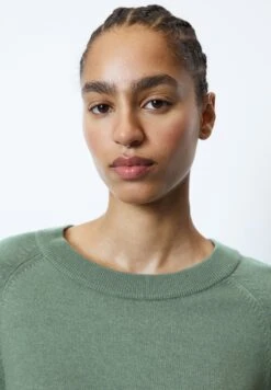 Marc O'Polo DENIM With Crew Neck Raglan Sleeve - Trui - Green Bamboo -Marc O'Polo 6e8b2aab72b44667ad007bcb997d606f