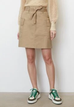 Marc O'Polo Utility Stretchigem- A-Lijn Rok - Dusty Earth