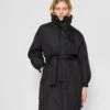 Marc O'Polo Coat Padded Oversized Belted Stand-Up Collar- Winterjas - Black -Marc O'Polo 7237d6fbd91142559aec39c5bba80603