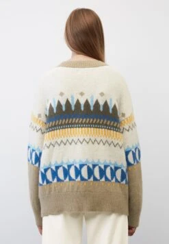 Marc O'Polo DENIM V-Neck Cardigan - Vest - Multi/Burnished Logs -Marc O'Polo 7413f61442e44b28b98da03fc3064f31