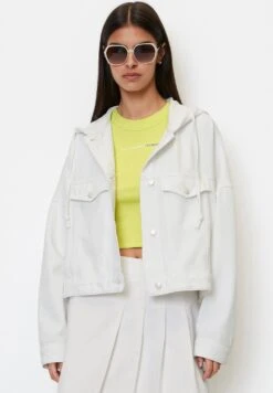 Marc O'Polo DENIM X Kangol Oversize Mit Kapuze- Spijkerjas - Multi Clean Polar White