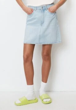 Marc O'Polo DENIM Mini Aus Reiner - Minirok - Multi Light Cobalt Salt N Pepp