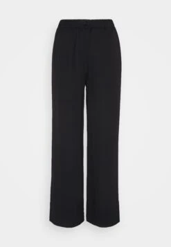 Marc O'Polo Pants Wide Leg Elastic Waistband Patch Pocket - Broek - Black -Marc O'Polo 777d6c25d7db43529fab872fcc56e3d8