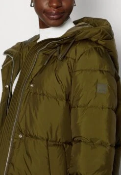 Marc O'Polo DENIM Midi Puffer Jacket With Hood - Winterjas - Burnished Logs -Marc O'Polo 7a548899824245e5aff4dac7c816a9a8